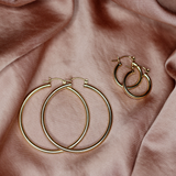 Delilah Hoops Small 14K Gold Filled