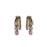 Vanessa Earring - Pink - ARI GISELLE FINE JEWELS