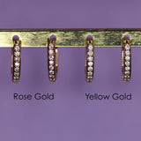 Knox Earrings - Rose Gold - Pair