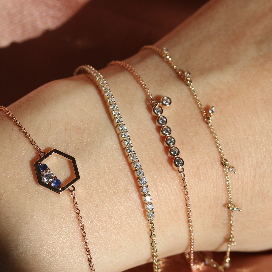 Rose gold jewelry bracelets online