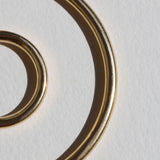 Delilah hoops Large 14k Gold Filled